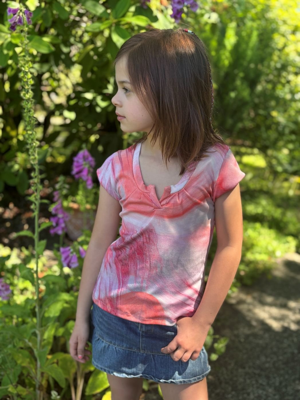 Patron couture PDF - top - Mini ELEA - enfant (A4, A0, US Letter, VP) – Image 9